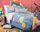 Space Rocket Solar System Quilt Doona Cover Double NEW  