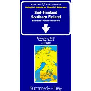   Karten, Süd Finnland (Regional Maps   Finland)  Bücher