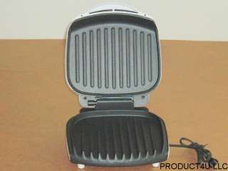 This GEORGE FOREMAN GR18 GRILL is an open box item.