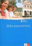 Découvertes Decouvertes 2. Cahier dactivites 2. Fremdsprache. Für 