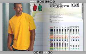 Pro Club Heavyweight Short Sleeve T shirts   4XL sizes  