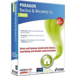 Paragon Backup & Recovery 11 Home  Software