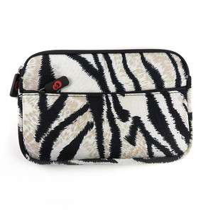 Zebra Pocket Neoprene Case Cover Sleeve  Nook 2 Simple 