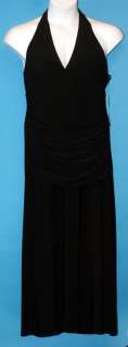 Shawn Design Black Missy Stretch Evening Dresses New  