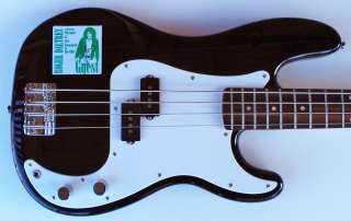   John Entwistle Autographed Signed FENDER SQUIER P Bass Guitar  