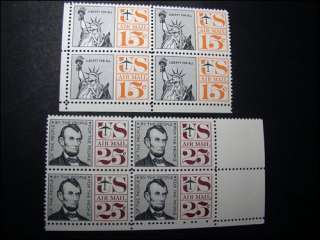 LARGE Unused 48 MINT Never Hinged OLD US PLATE BLOCKS Stamps 