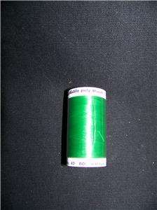 METTLER POLY SHEEN GREEN SEWING THREAD COL 5510 875 YDS  