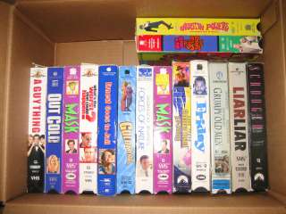 VHS Lot of 15 Comedy Movie Video Tapes  