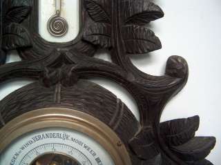 Barometer, Jugendstil um 1900, Holosteric Barometer  