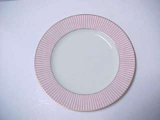 GORHAM MASTERPIECE PINK 715P FINE CHINA SERVICE PLATE   CHARGER 24K 