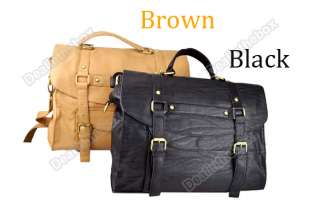   Womens PU Leather Purse Handbag Messenger Satchel Shoulder Bag  