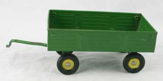   Ertl Green & Yellow John Deere Farm Hay Wagon Trailer 74 7650  