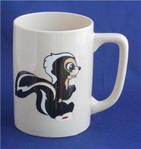 Marco Polo Flower Skunk From Bambi Coffee Cup Mug  