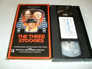 THE THREE STOOGES   VOL. 11   (VHS, 1985)  