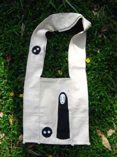   No face faceless Hip / Shoulder sling Bag purse Thai Cotton  