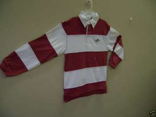 Arkansas Razorbacks Rugby Long Sleeve T Shirt Boys Nice  