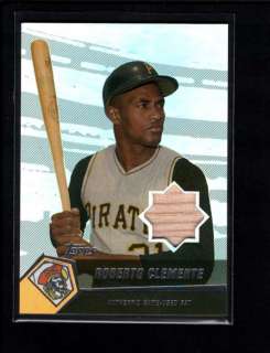 2004 TOPPS CLUBHOUSE ROBERTO CLEMENTE GAME USED BAT  