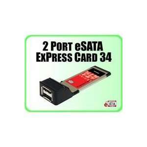  2CH Esata Adapter EXPRESSCARD34 Electronics