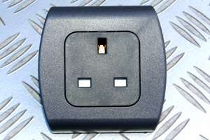 Various sockets are available in this sytem and can be mounted 
