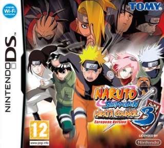 Naruto Shippuden Ninja Council 3 Nintendo Ds Nds  