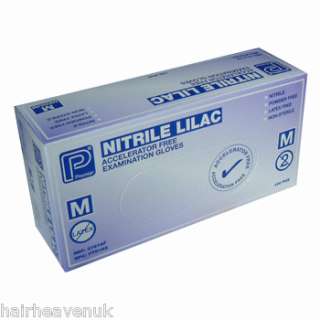 Nitrile Lilac Small Gloves Accelerator Free bx of 100  