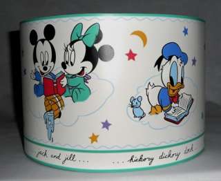 Mickey Mouse Donald Duck Drum Table Ceiling Lamp Shades  