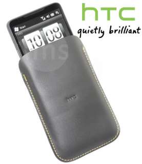 GENUINE HTC HD2 LEATHER POCKET POUCH CARRY CASE PO S510  