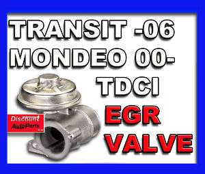 ford TRANSIT VAN MONDEO MK3 EGR VALVE TDCI 2000  DIESEL  
