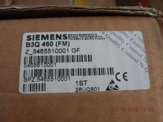   Siemens Cerberus control CT11 standard B3Q 460 (FM)