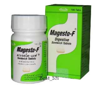 Magesto F Digestive Sandwich Tablet Gastric Pain Over Eating Solution 