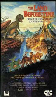 The Land Before Time, VHS Video Tape  