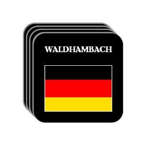 Germany   WALDHAMBACH Set of 4 Mini Mousepad Coasters 
