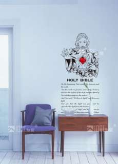 Holy Bible Art Vinyl Decor Wall Paper Sticker Decal 187  