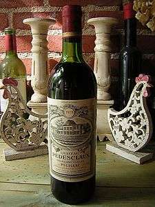   weine Wine wijn CHATEAU PEDESCLAUX *1978* GRAND CRU CLASSE.PAUILLAC