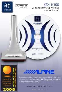 ALPINE KTX H100 Kit di calibratura IMPRINT per PXA H100  