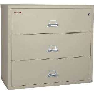  3 Drawer 44W Fireproof Lateral File GCA132 Office 