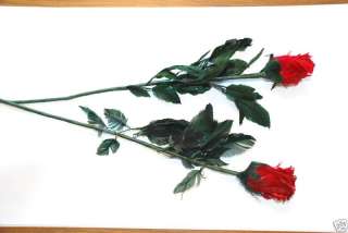 RED FEATHER ROSES   SUPERB WEDDING DECORATIONS  