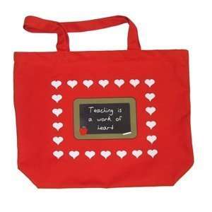  Get Ready 1710 Tote bag   Teaching is a work of heart 