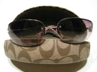 Coach Sunglasses with Coach Hard Case Pink Evonne S338A  