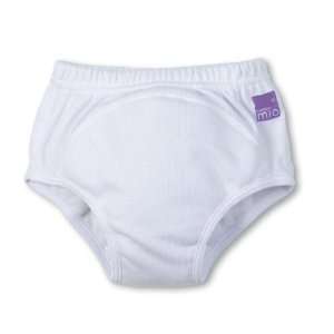  Bambino Mio Reusable Unisex Training Pants   White, Size 