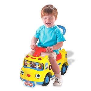 Fisher Price Little People School Bus Ride On Toy on PopScreen