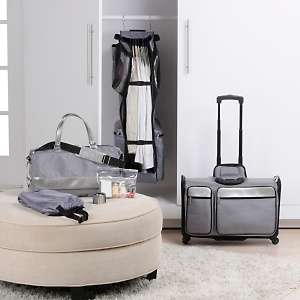 Joy Mangano Clothes It All™ Supreme Luggage 5 piece Set 