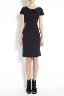 Love Moschino  Black Ribbon Laced Dress by Love Moschino