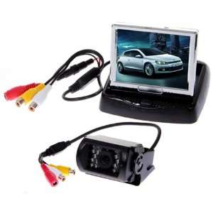   Car Monitor & DVD + E629 Type Color CMOS/CCD Car Rear View Camera