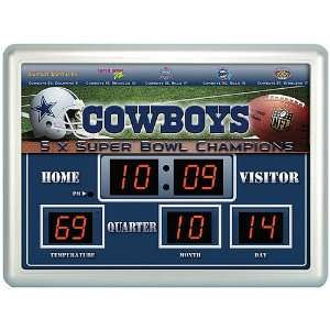   Indoor/Outdoor LED Digital Scoreboard Wall Clock