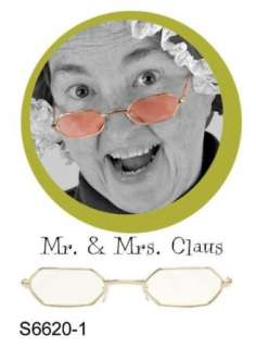  Mr. & Mrs. Santa Claus Glasses Clothing