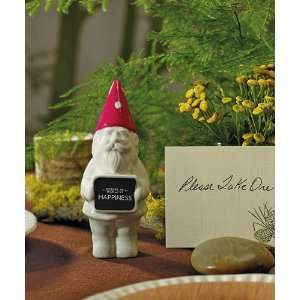  Miniature Gnome with Fuchsia Polka Dot Hat Toys & Games