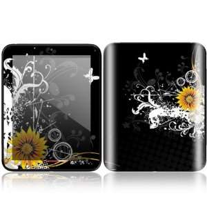Black Skull Design Decorative Skin Cover Decal Sticker for HP TouchPad 