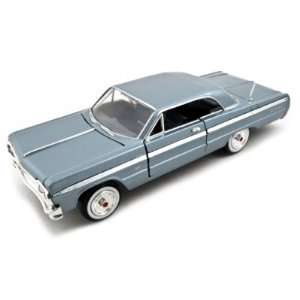1964 Chevrolet Impala Blue 124 Diecast Car Motormax  Toys & Games 