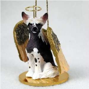  Chinese Crested Angel Dog Ornament